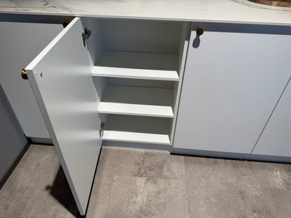 02768 - Moderne schiereiland keuken