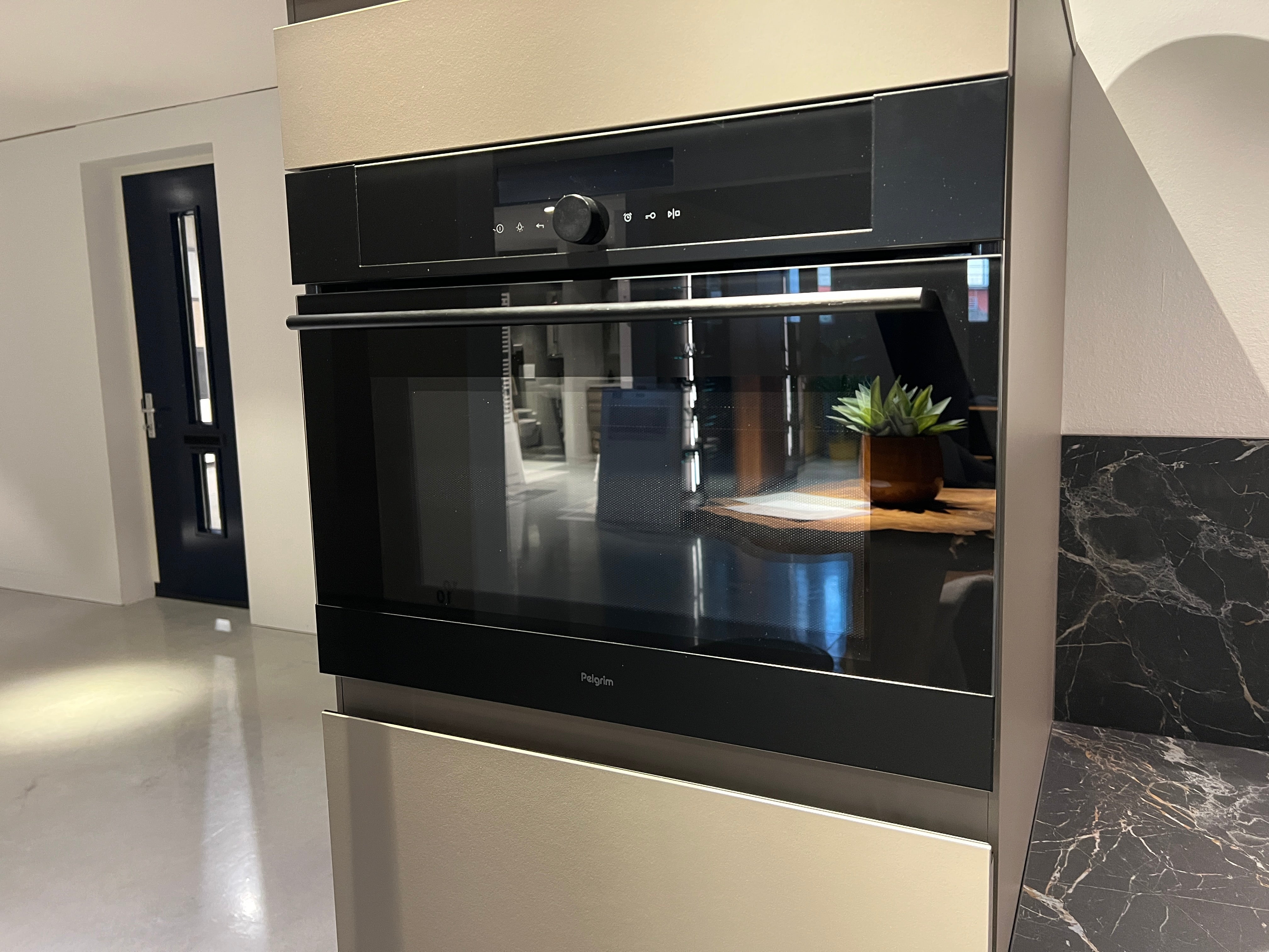 03385 - Pronorm agaatgrijze hoekkeuken