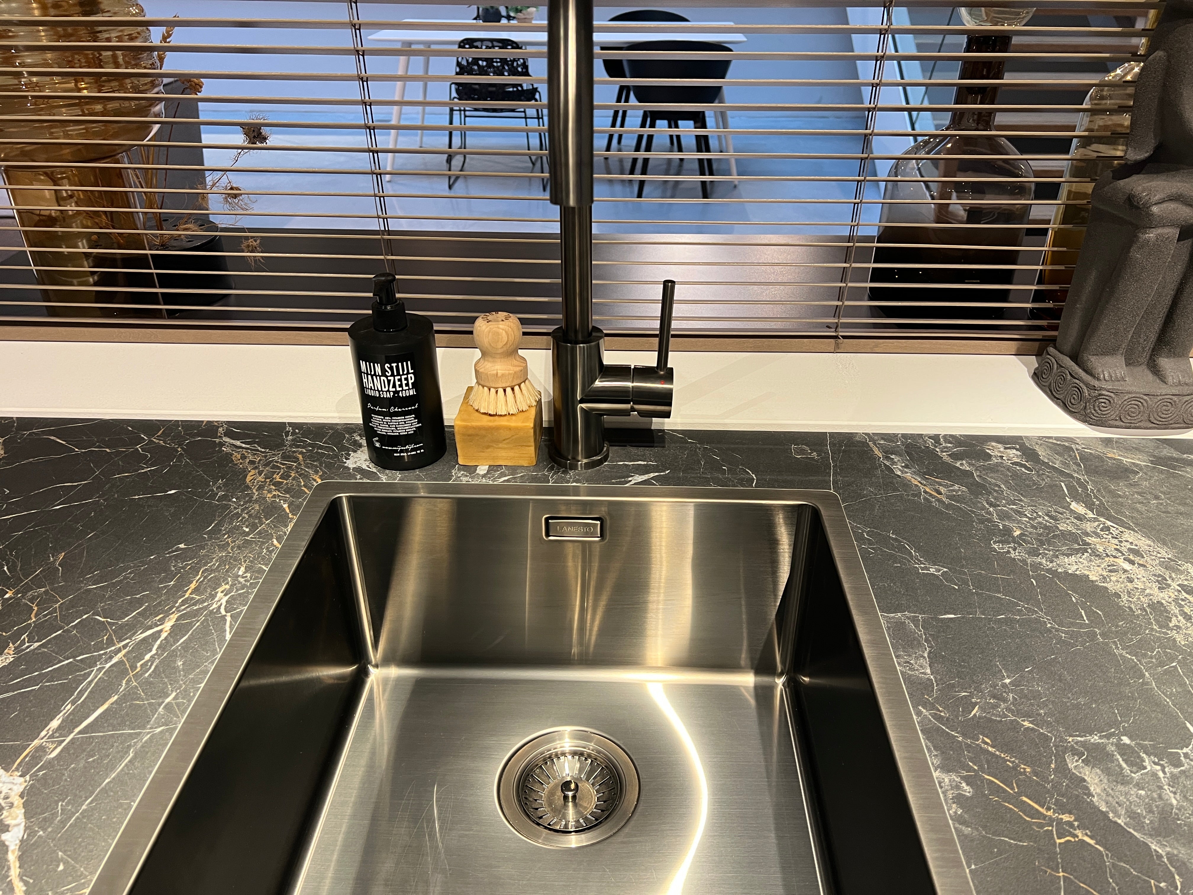 03385 - Pronorm agaatgrijze hoekkeuken