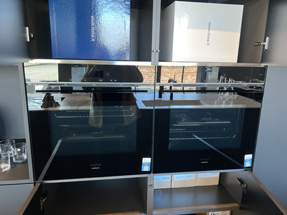 02450 - Zwart/witte luxe eilandkeuken