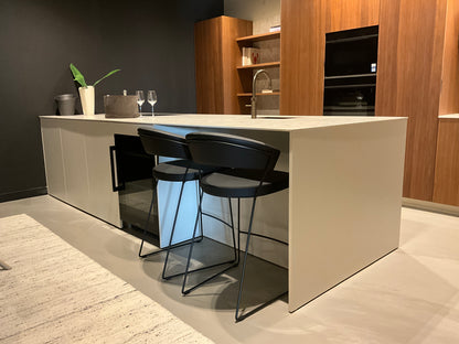 02448 - Eiken fineer eilandkeuken