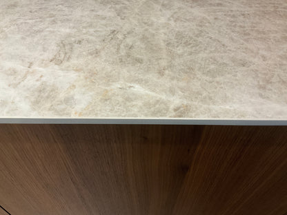 02448 - Eiken fineer eilandkeuken