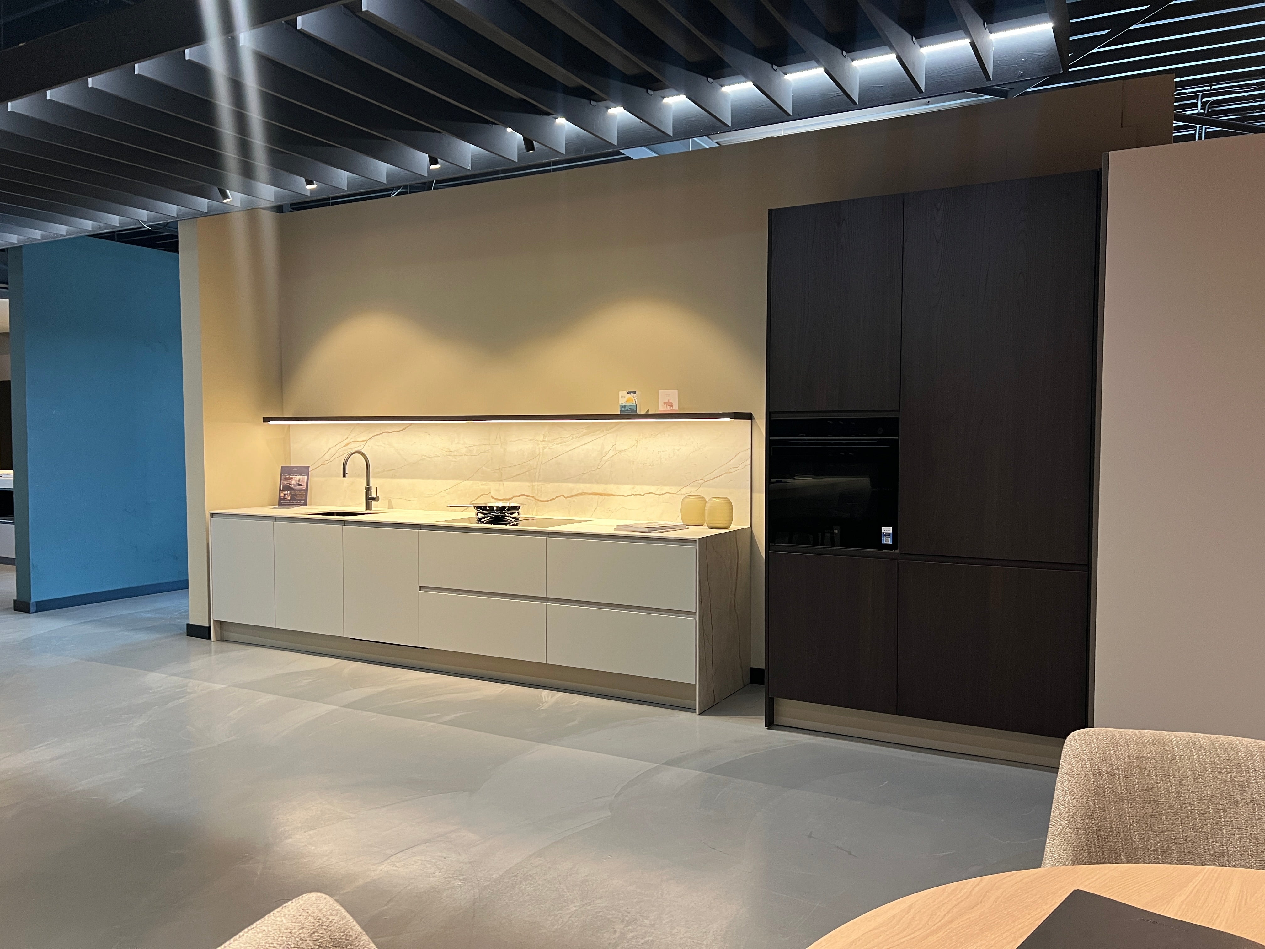 02465 - Stosa rechte keuken met kastenwand