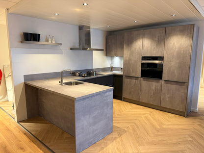 04035 - Betonlook U keuken