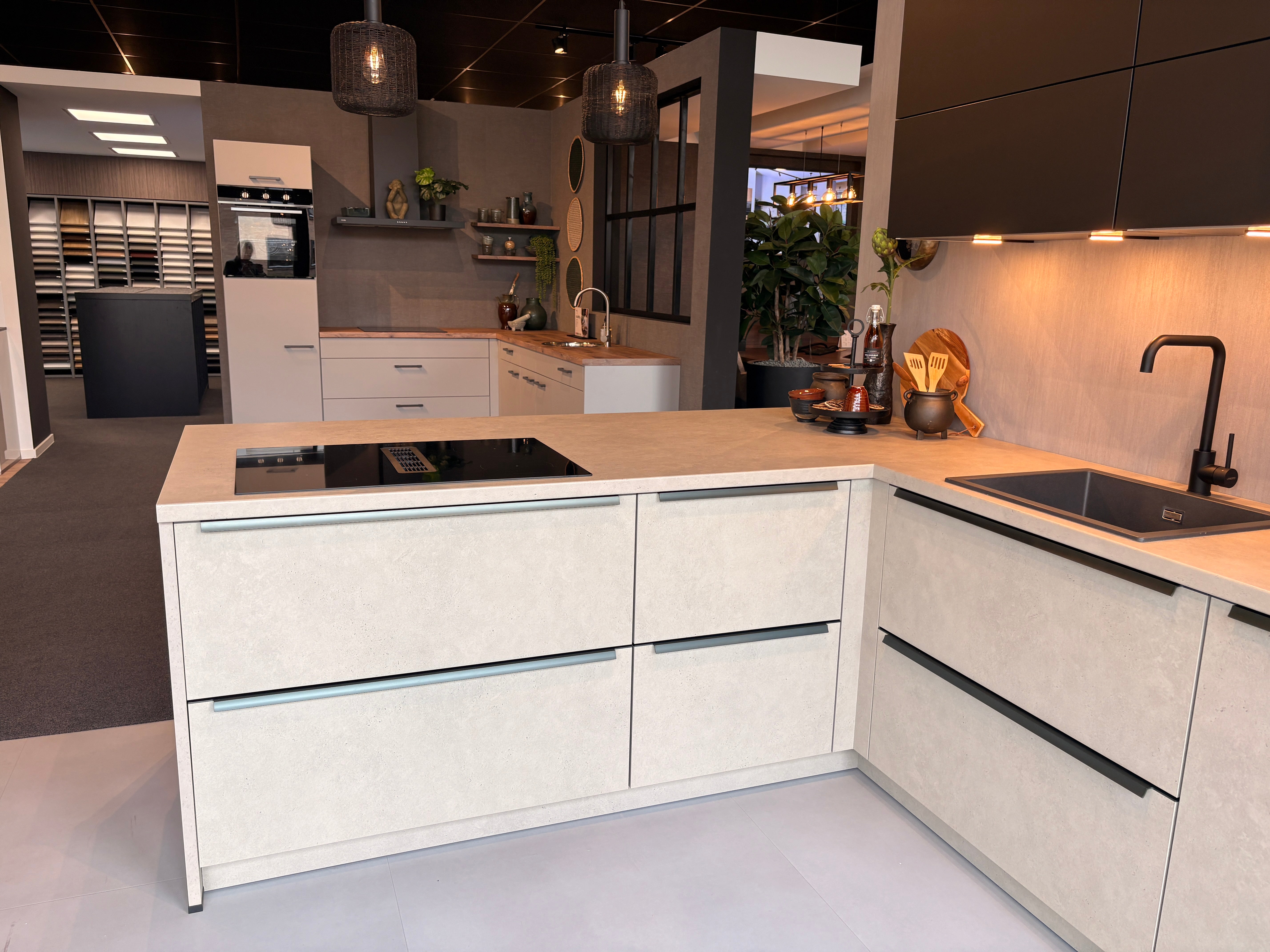 03791 - Koch Kiezelgrijze keuken