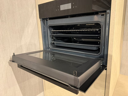 04007 - Kiezelgrijze schiereiland keuken