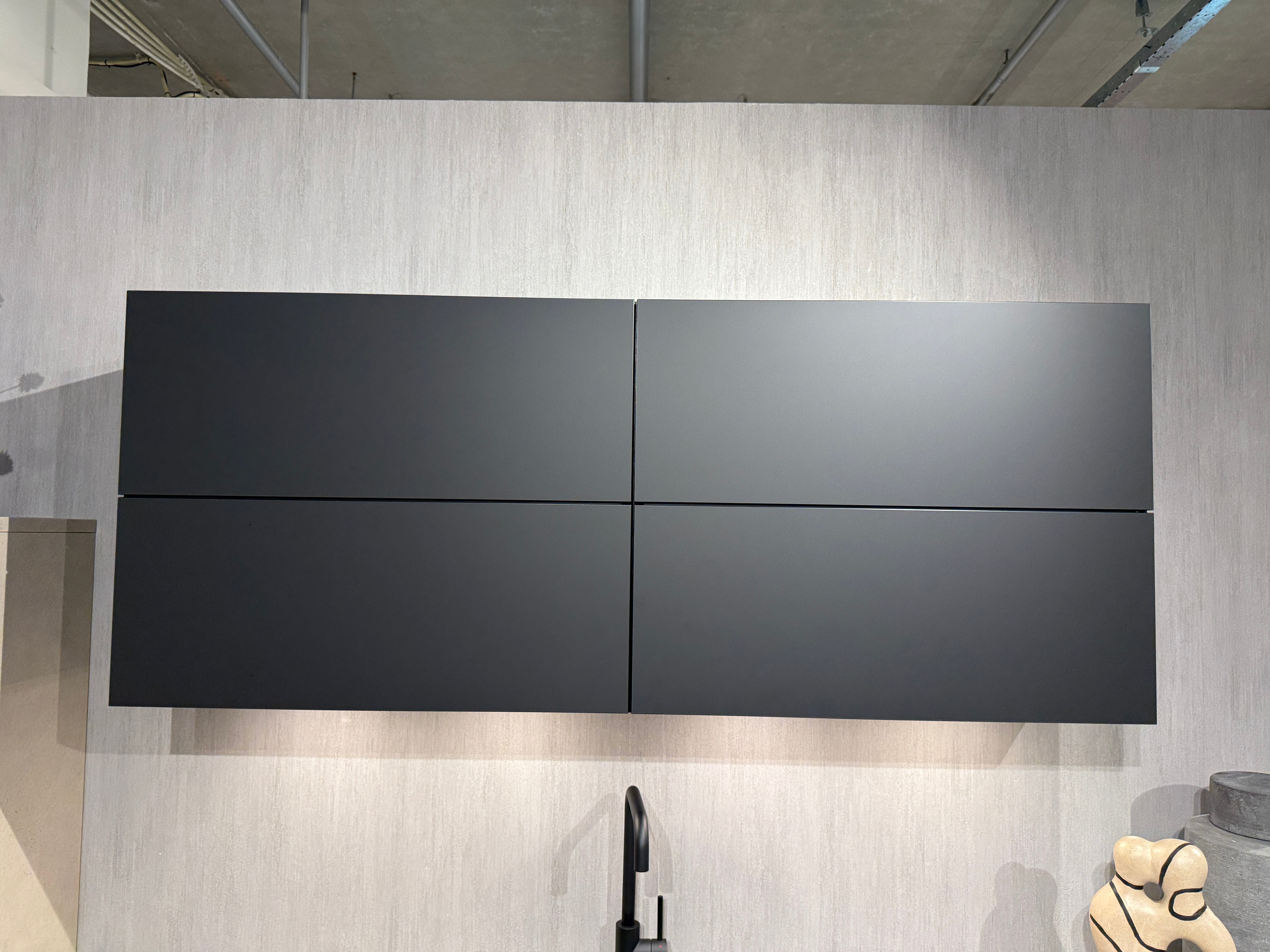 04007 - Kiezelgrijze schiereiland keuken