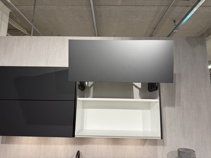 04007 - Kiezelgrijze schiereiland keuken