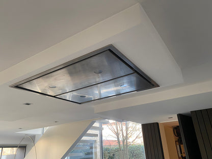 03381 - Hoogglans witte eilandkeuken