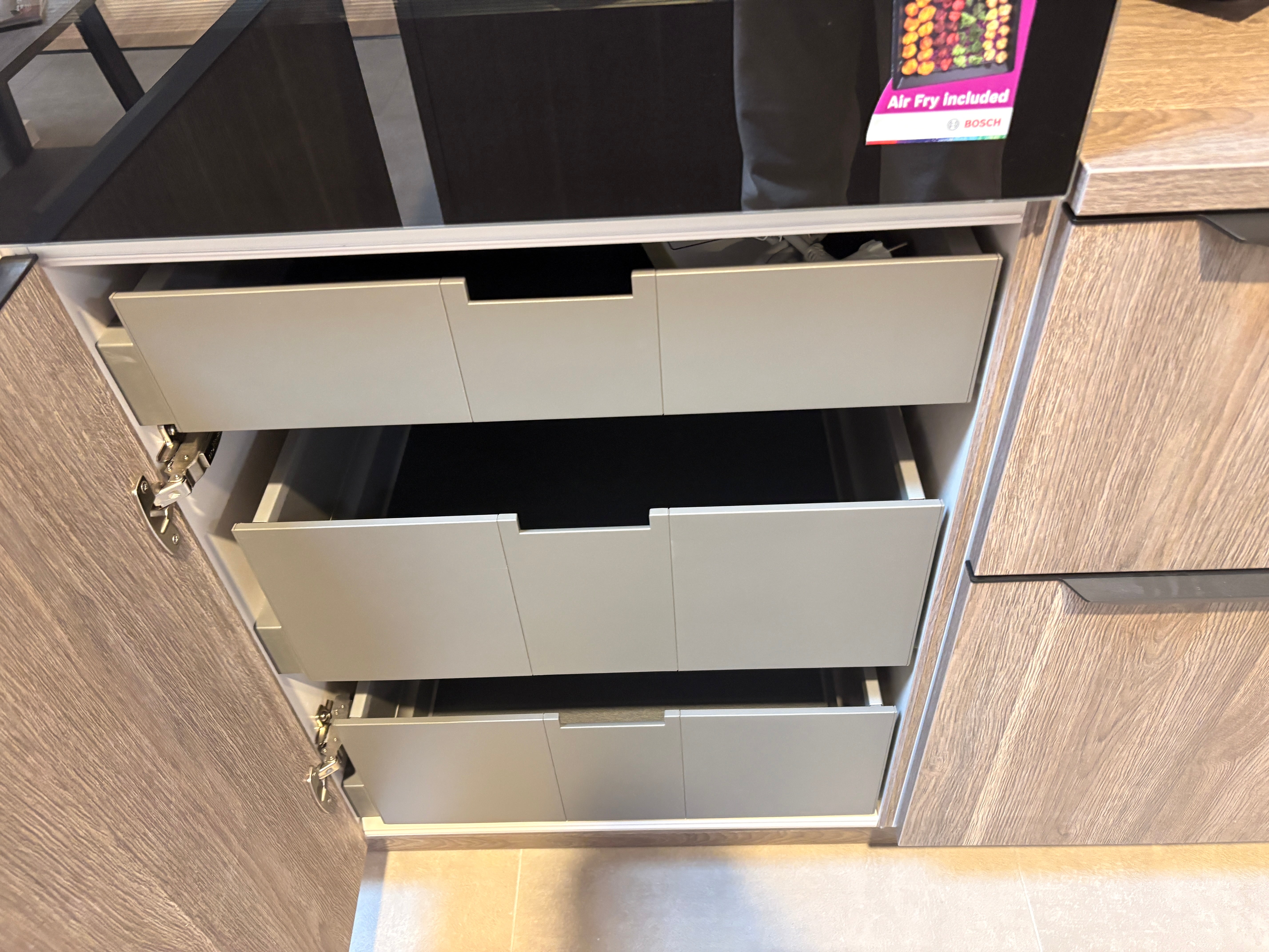 02440 - Nolte houtdecor eilandkeuken