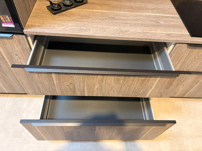 02440 - Nolte houtdecor eilandkeuken