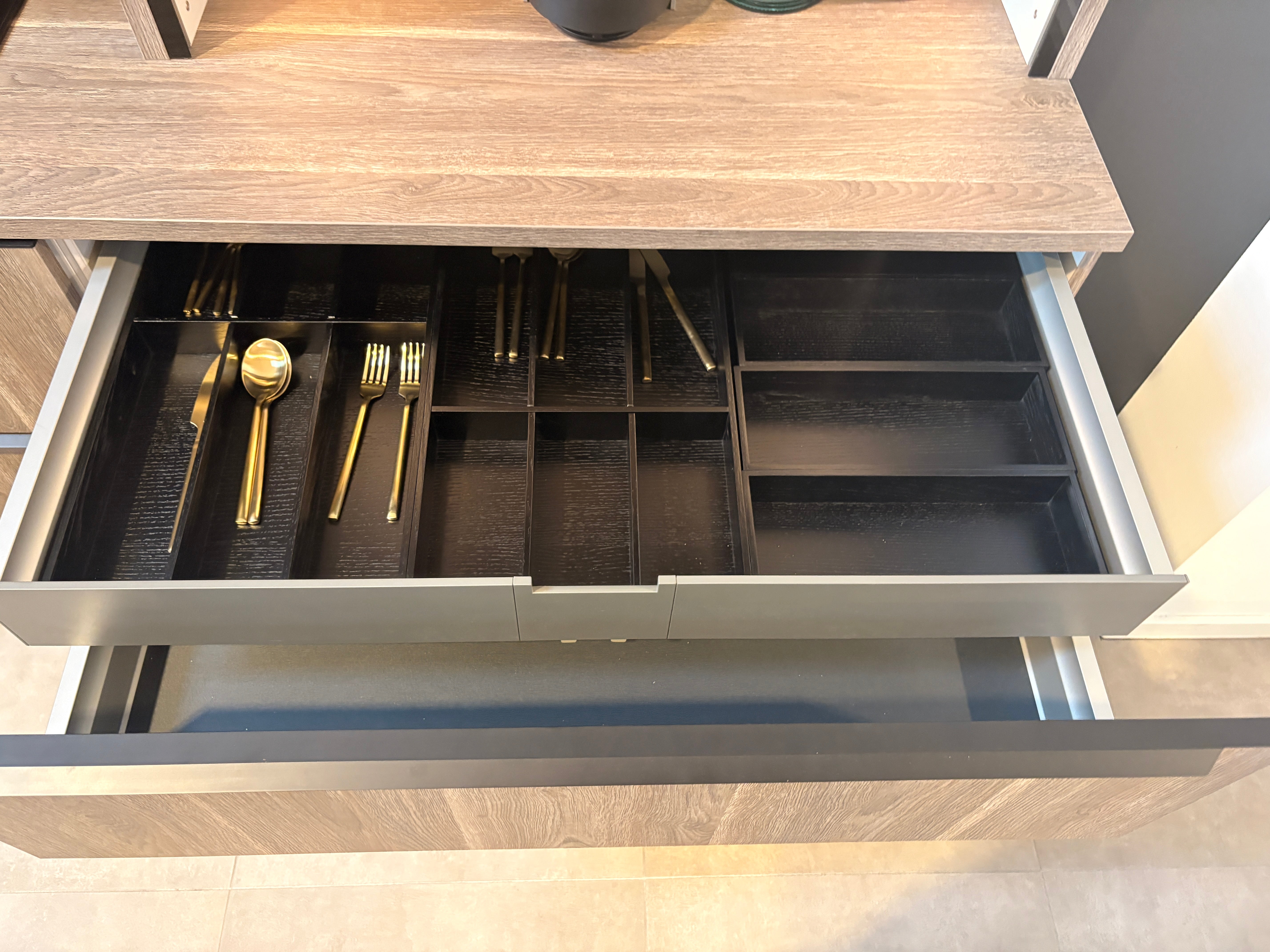 02440 - Nolte houtdecor eilandkeuken