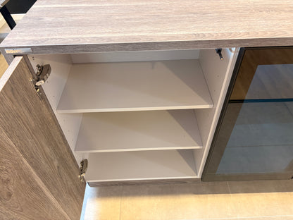 02440 - Nolte houtdecor eilandkeuken