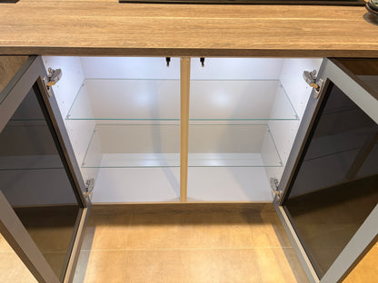 02440 - Nolte houtdecor eilandkeuken