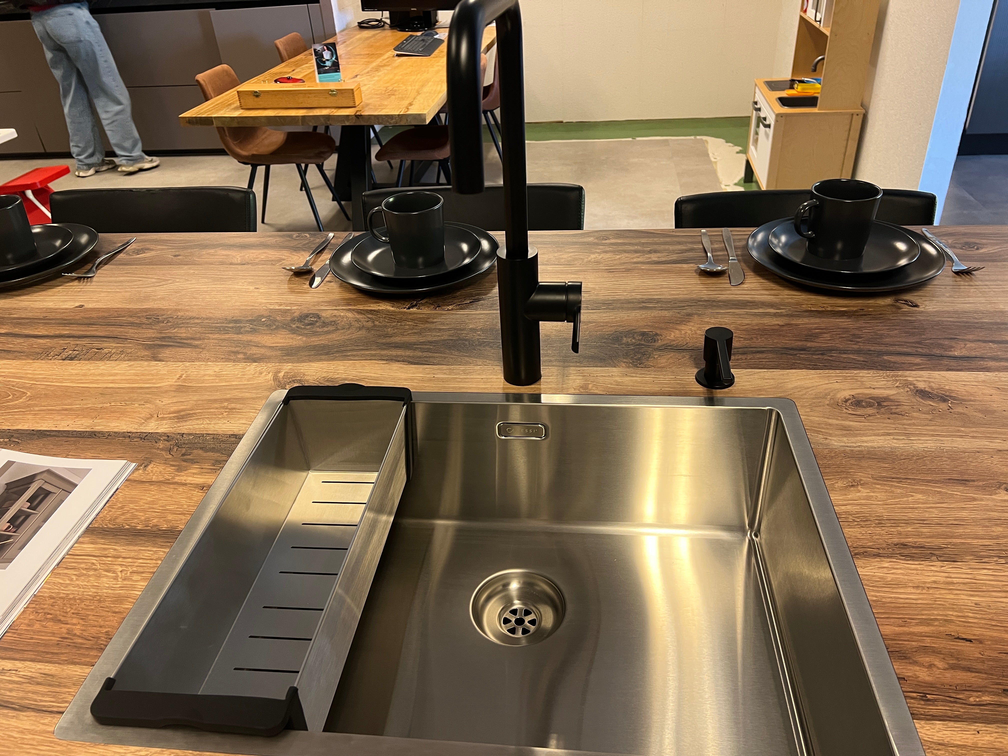 04605 - Landelijke schiereiland keuken