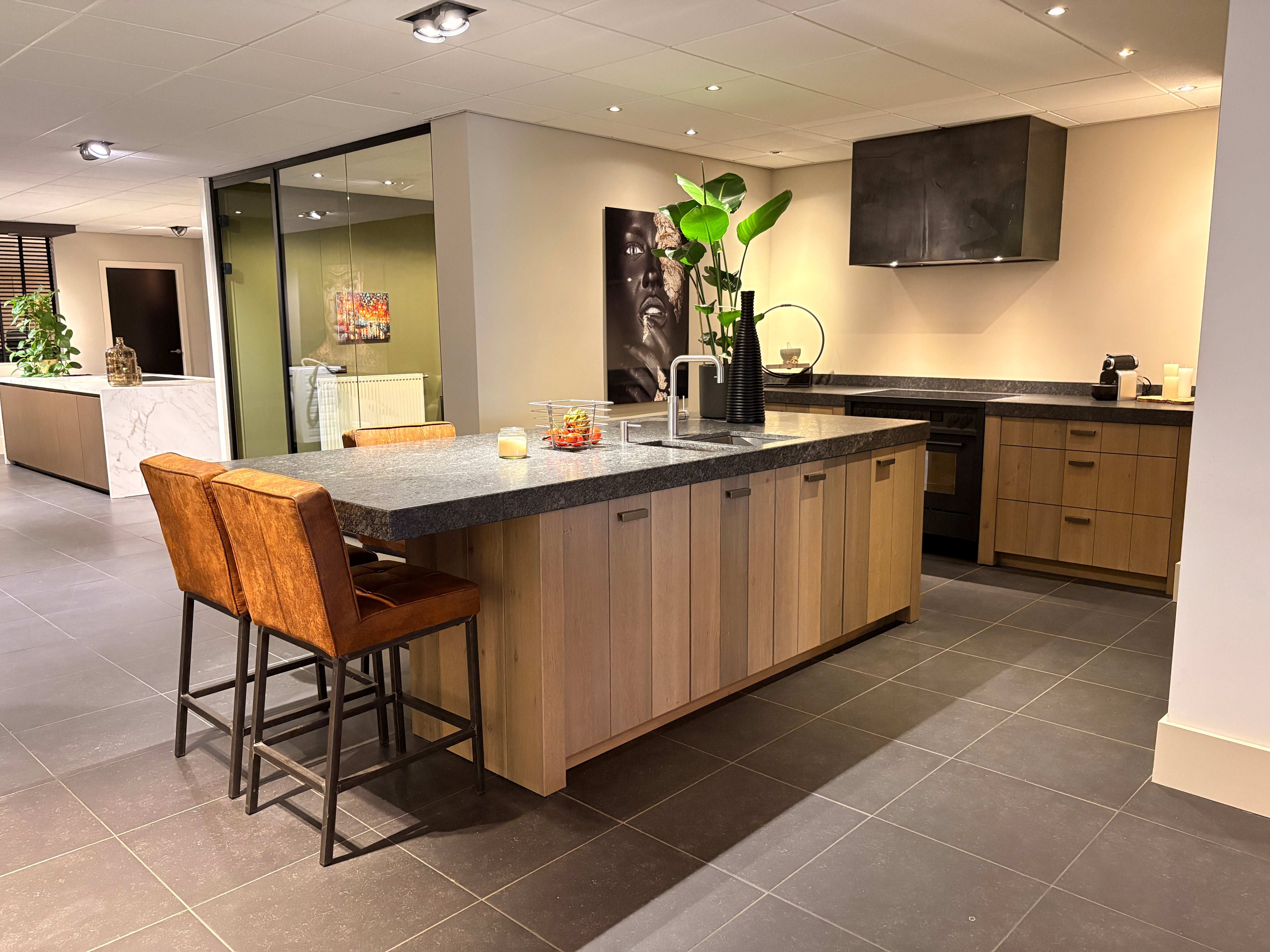 04619 - Hollands maatwerk modern/landelijke eilandkeuken