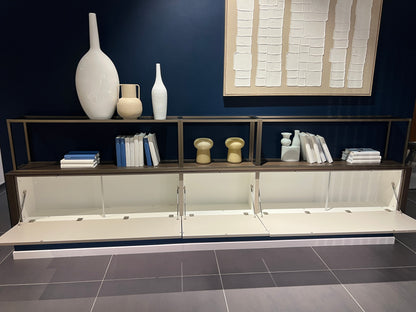 04733 - luxe schiereiland keuken met kastenwand
