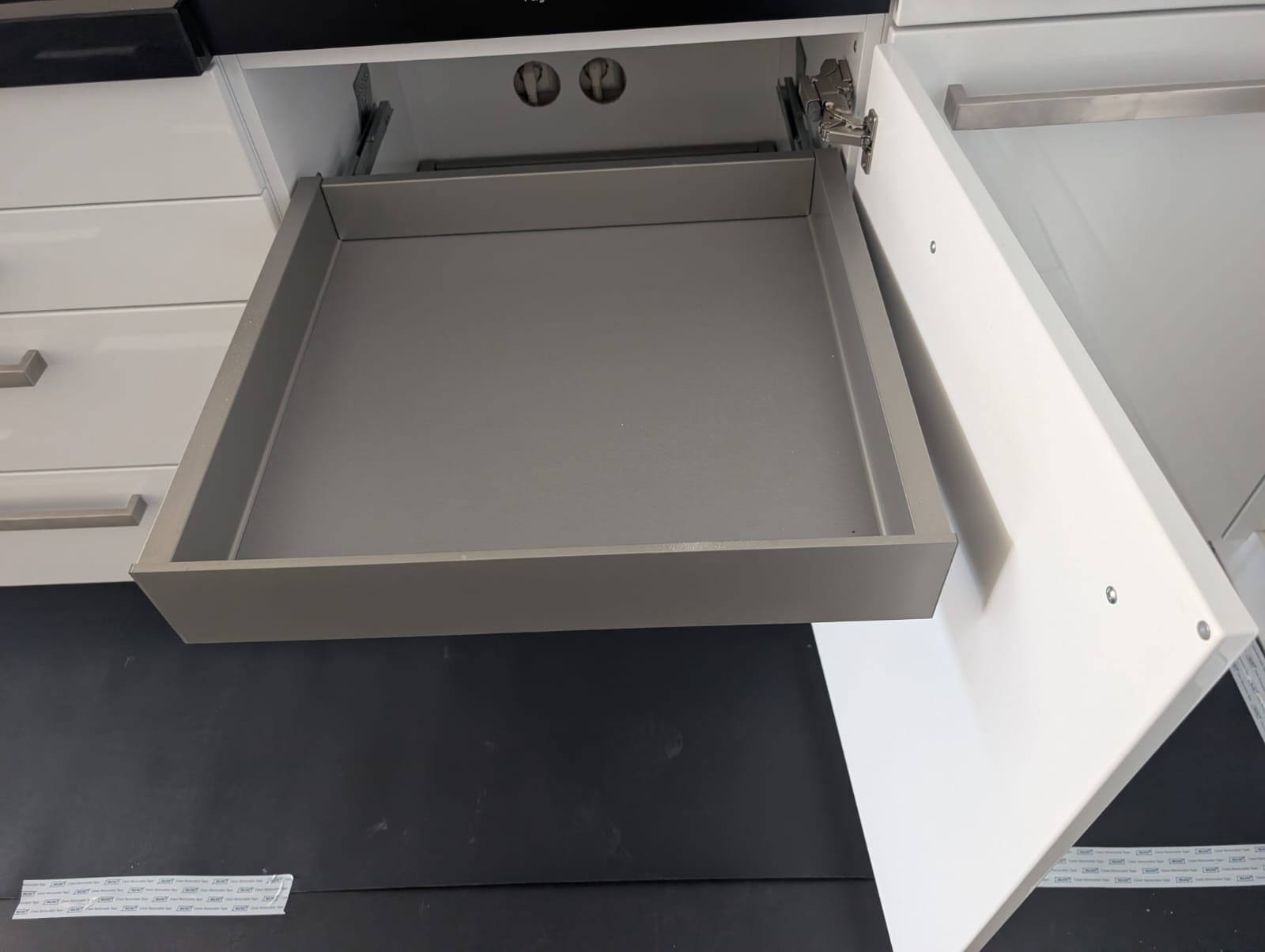 03377 - Witte rechte keuken