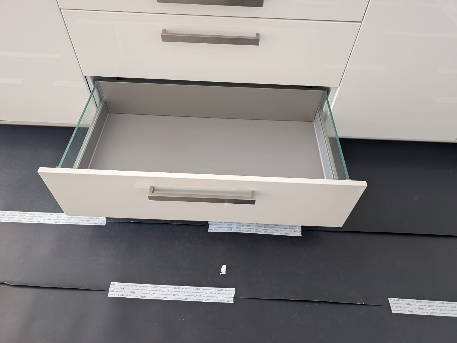 03377 - Witte rechte keuken