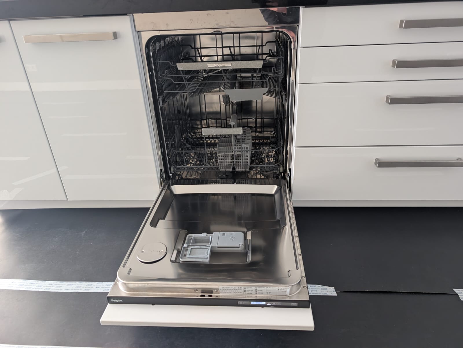 03377 - Witte rechte keuken