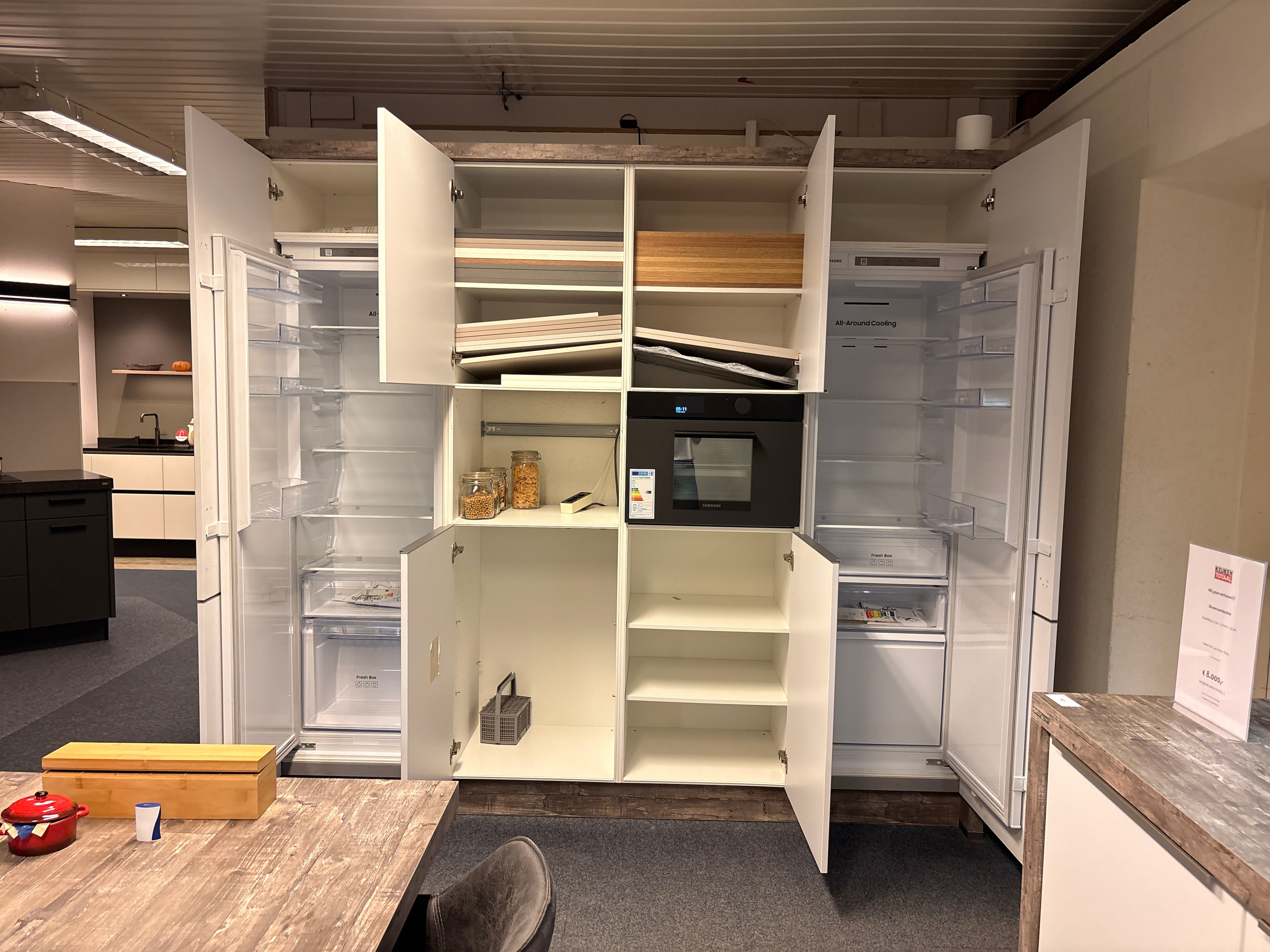 04601 - Nolte soft lack arctic white keuken