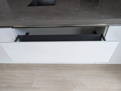 04325 - Witte schiereiland keuken van Schmidt