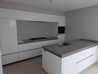 04325 - Witte schiereiland keuken van Schmidt