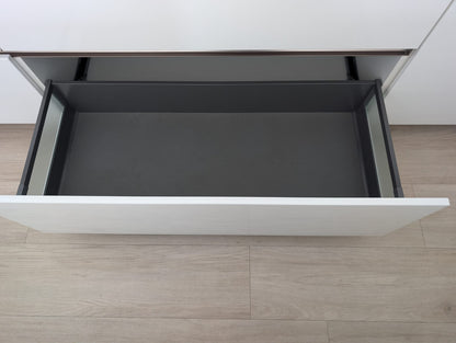 04325 - Witte schiereiland keuken van Schmidt