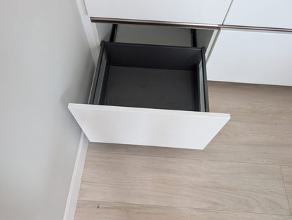 04325 - Witte schiereiland keuken van Schmidt