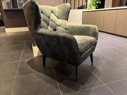 04973 - Luxe velvet fauteuil