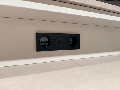 05103 - Schüller moderne L-keuken met eiland