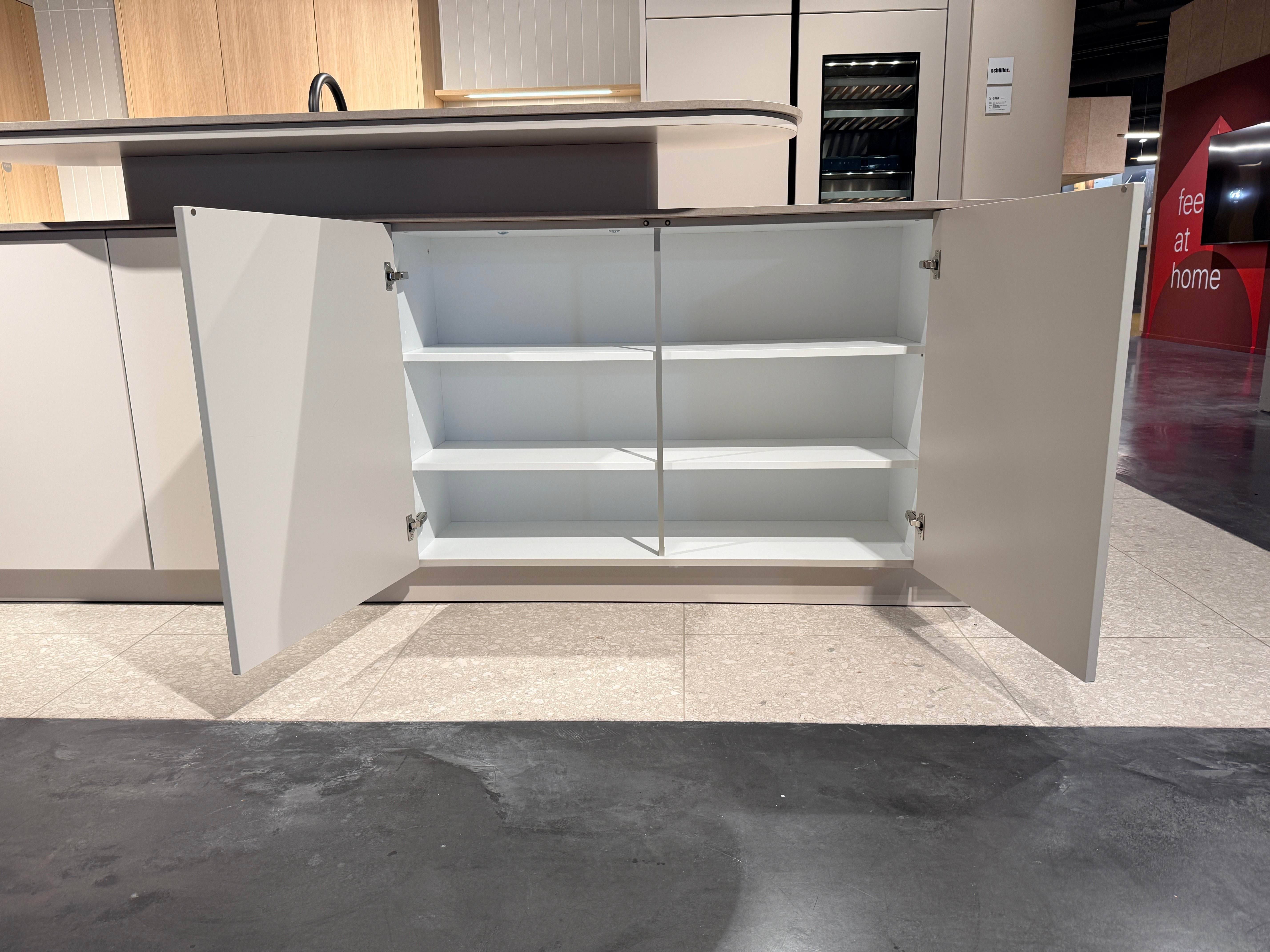 05103 - Schüller moderne L-keuken met eiland
