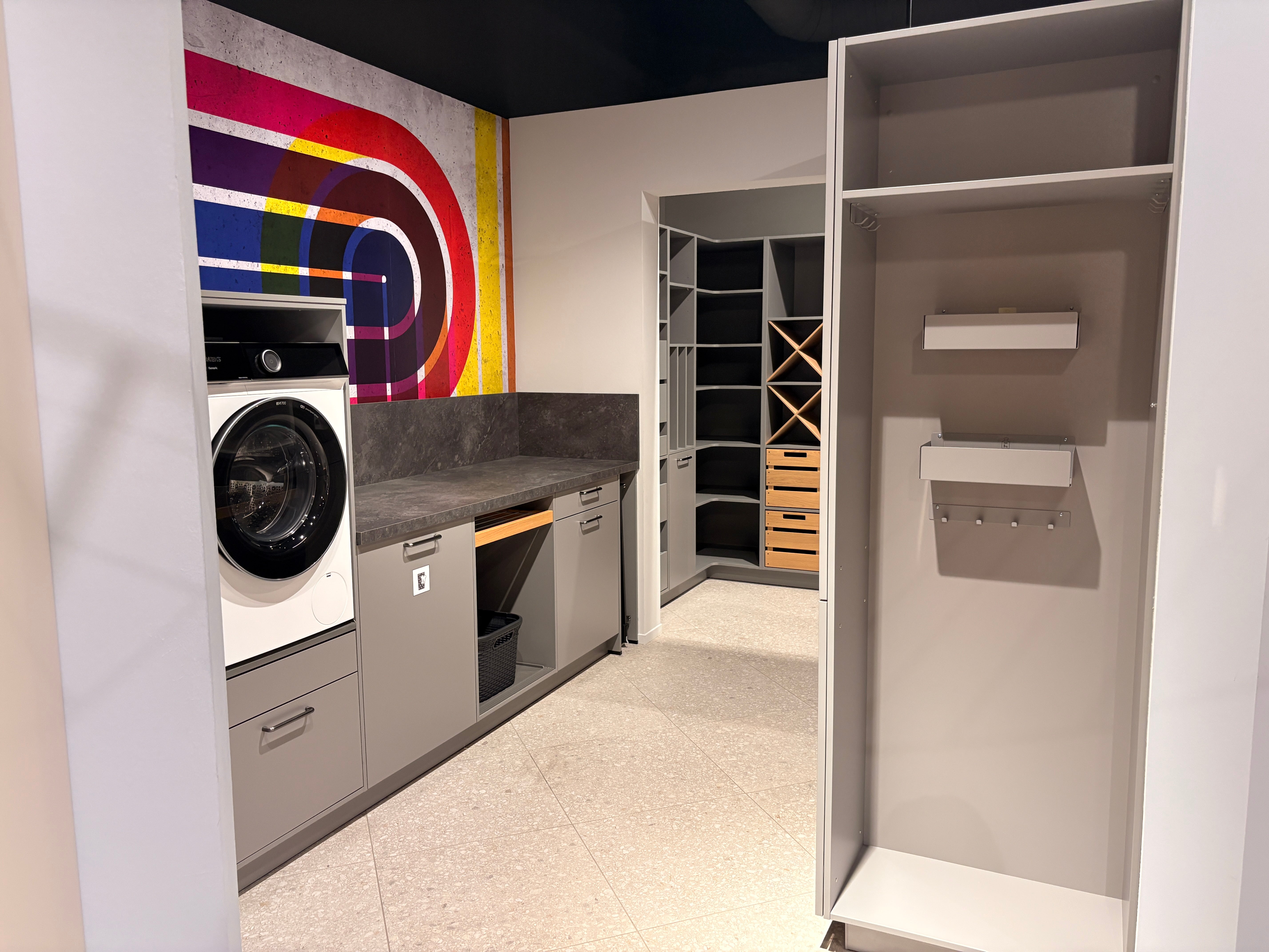 05093 - Schüller Nova bijkeuken met wasmachine