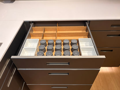 05079 - Next125 RVS Designkeuken met Luxe Kastenwand