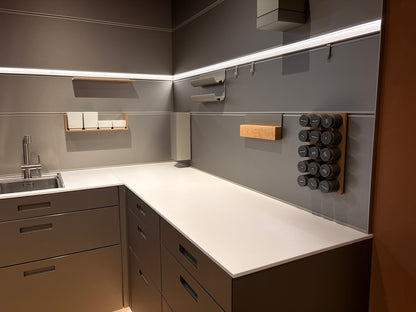 05079 - Next125 RVS Designkeuken met Luxe Kastenwand