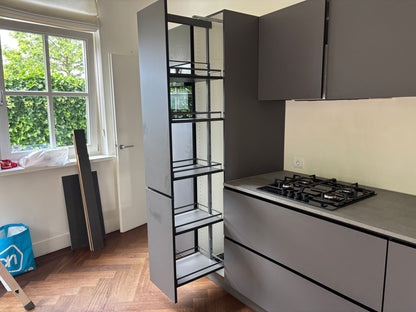 04645 - Mat grijze Kvik keuken
