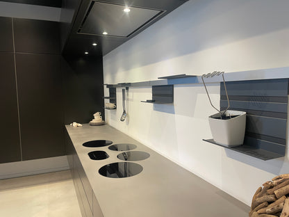 05173 - Luxe eilandkeuken met RVS front
