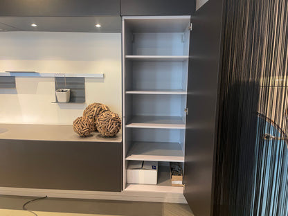 05173 - Luxe eilandkeuken met RVS front