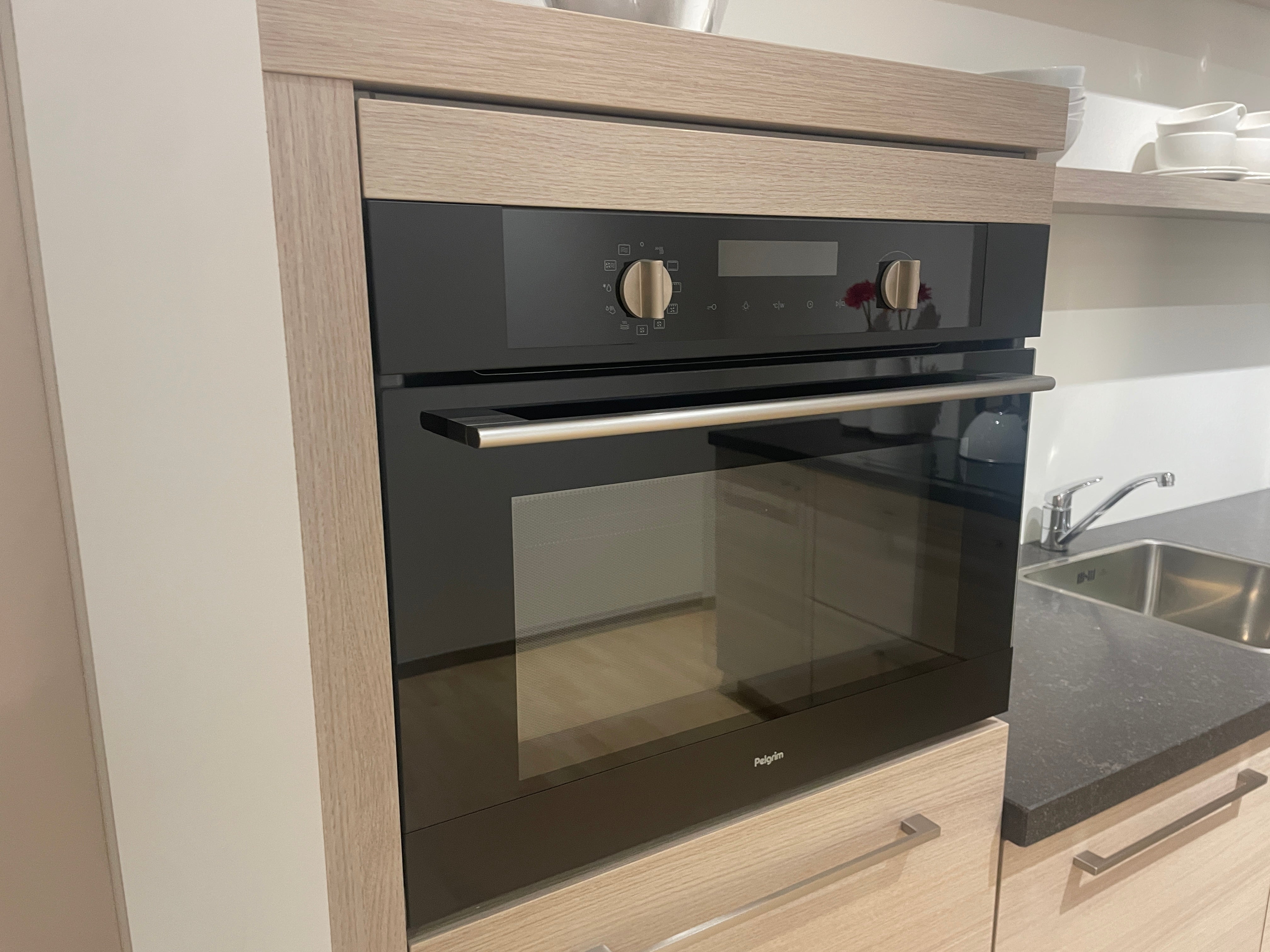 05195 - Houtlook hoekkeuken