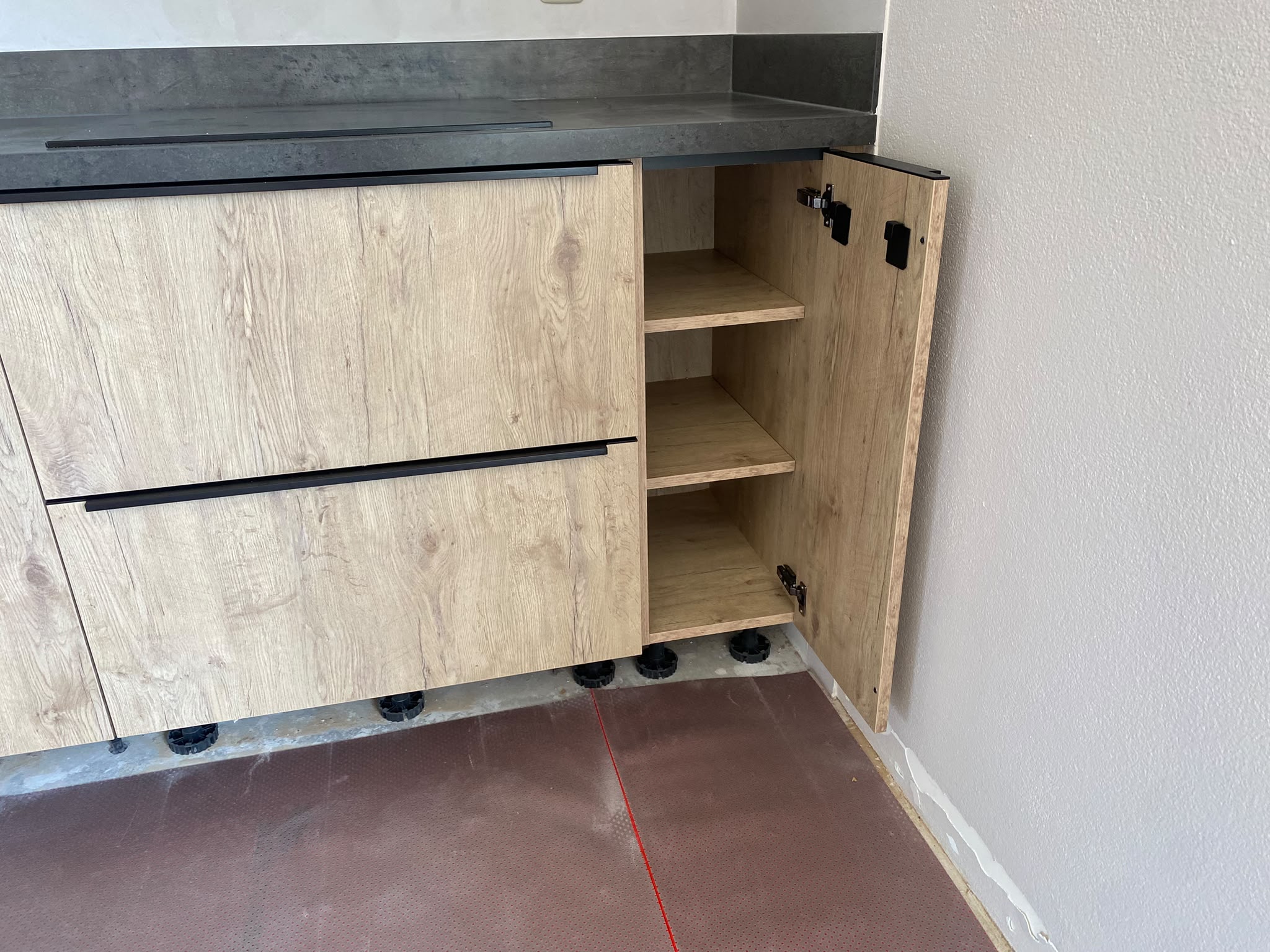 04693 - Houtlook hoekkeuken