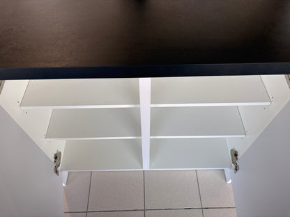 05450 - Impuls eilandkeuken met smalle kastenwand