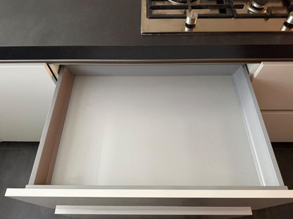 05526 - Witte schiereiland keuken
