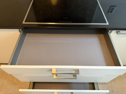 05570 - Witte schiereiland keuken