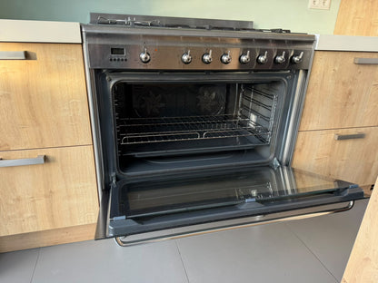05729 - Houtlook schiereiland keuken