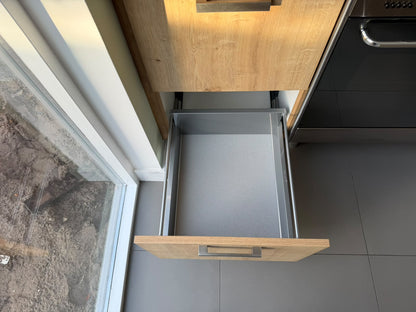 05729 - Houtlook schiereiland keuken