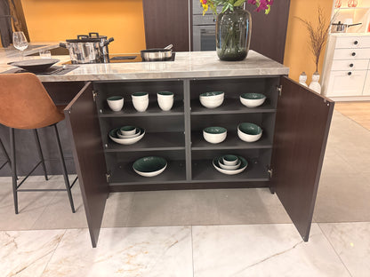 05781 - Houtfineer schiereiland keuken