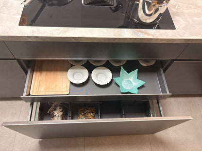 05781 - Houtfineer schiereiland keuken