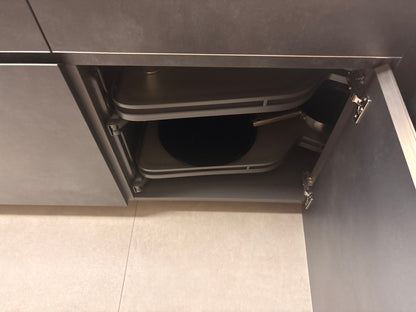 05781 - Houtfineer schiereiland keuken