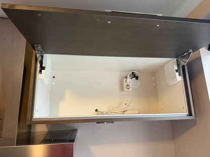 05855 - Houtlook schiereiland keuken