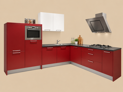 05209 - Retro rode keuken